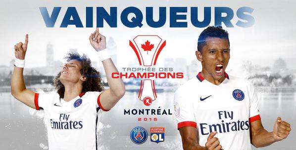 PSG mendapatkan trofi pertama musim ini - Trophee Des Champions (Piala Super Prancis) #PSGOL