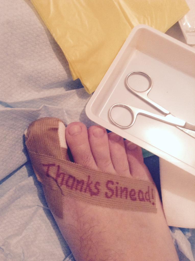 gavinleer's tweet photo. All better @sineadsmyth79 http://t.co/yAYIlE2Trp
