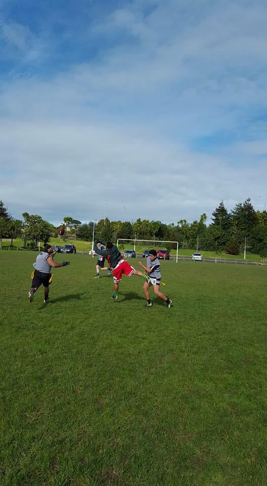 nzflagfootball's tweet photo. Great turnout to yesterday's Flag Football taster session! Lots of talent on display! #FlagFootball #Fun #compete http://t.co/qUqPKC9elt