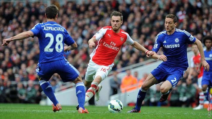 Arsenal's tweet photo. SCOUTING REPORT: Tactical expert Michael Cox gives the lowdown on Chelsea ahead of #AFCvCFC http://t.co/z11wkLMmn4 http://t.co/yhYNyUi9Iu