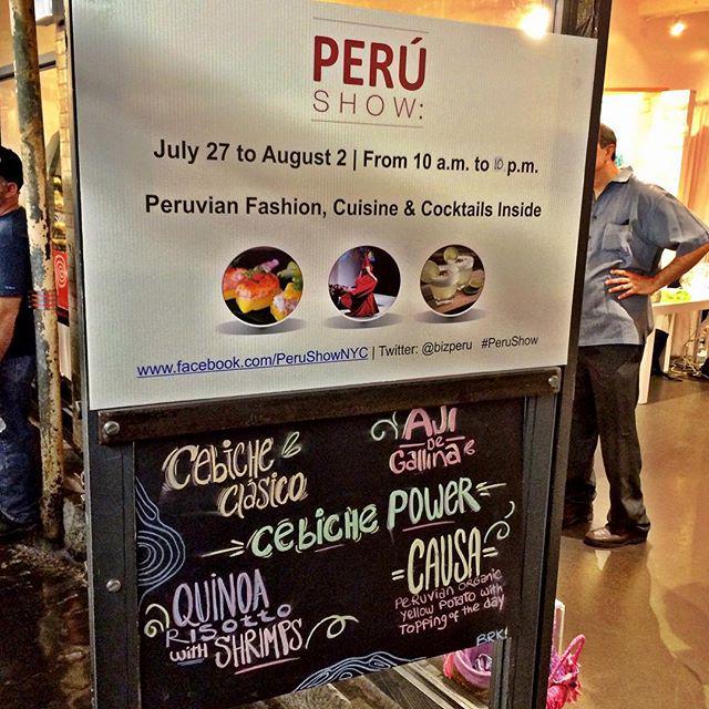 OscarOMGLIST's tweet photo. If there's a #PeruvianCeviche 🇵🇪 .. Oscar is in there !! #PeruShow #ChelseaMarket #Peruvia… http://t.co/xZHTf1FQ0D http://t.co/ez4RhaLTPy