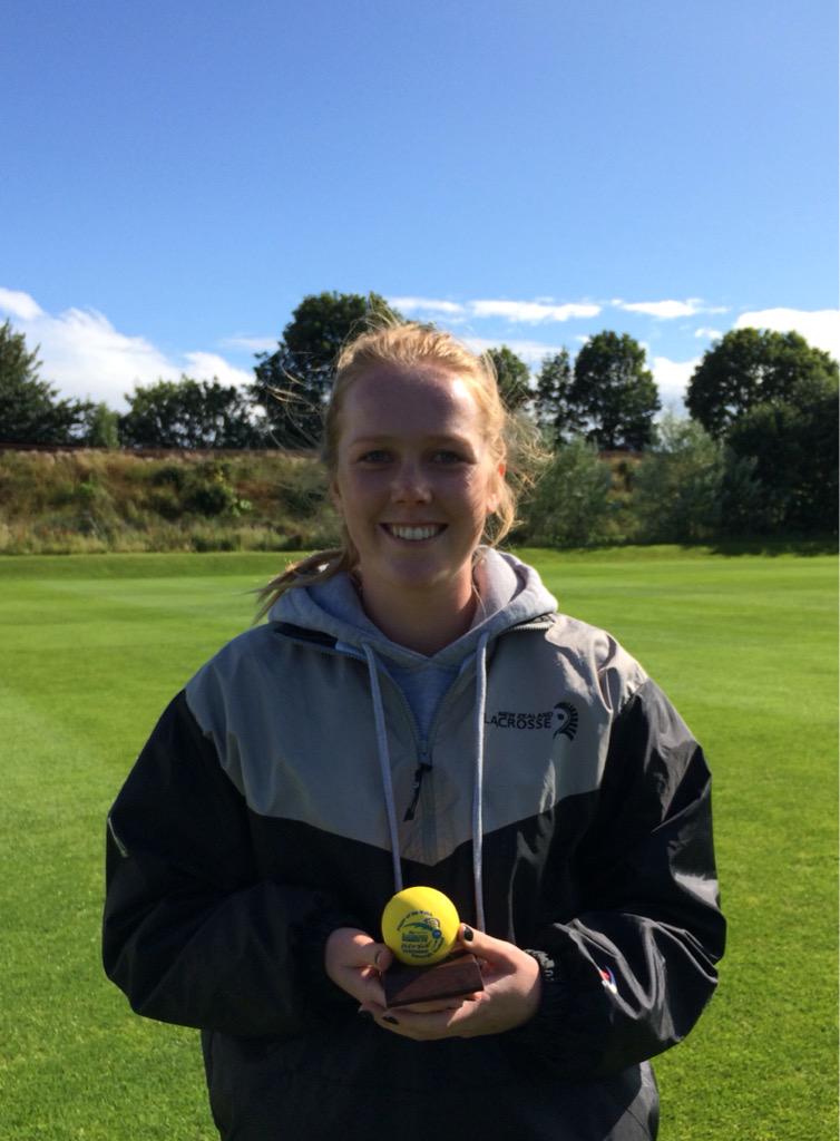 Congratulations to Phoebe, our player of the match against Japan today #FRu19lax