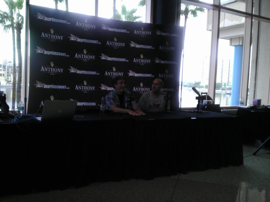 tarzzan's tweet photo. @AnthonyCumia  @TampaComicCon   live? http://t.co/X7PihGY6LB