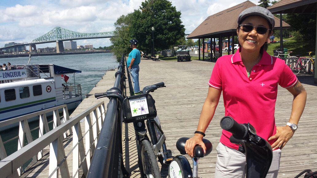 kristynwongtam's tweet photo. After 6 days on a bike - best way to see Parc Jean Drapeau &amp; Ile Notre-Dame is another 5 hours on Bixi! #F4LBR17 http://t.co/PS9L0bMX79