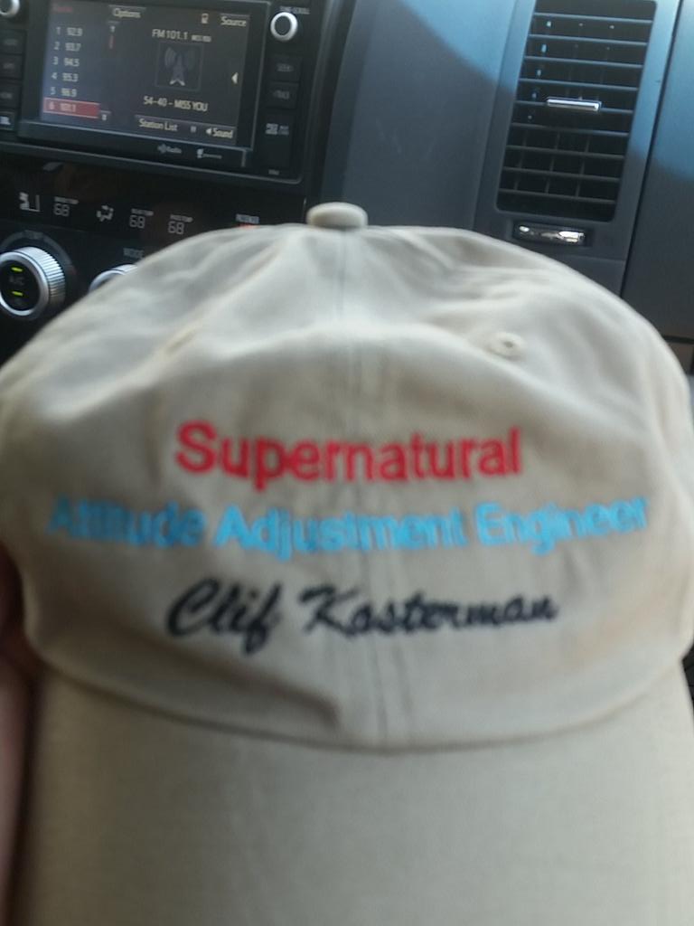 j_kosterman's tweet photo. Borrowed my uncle Clif's truck, found this in it. http://t.co/pska2PN3iq