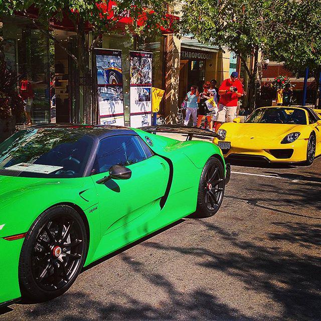 OnlyCarrera's tweet photo. A little 918 anyone?? #Rallyfortheranch #columbusexotics #918 #porsche918 #columbuscars http://t.co/aDJUTrTguh