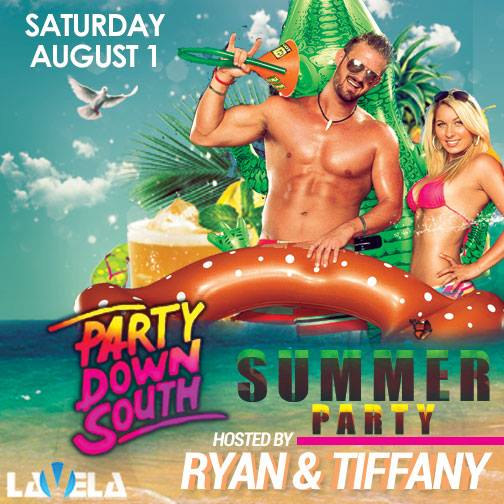 The hottest summer party you've ever seen. Come see me for all your tasty beverage needs. #ClubLaVela