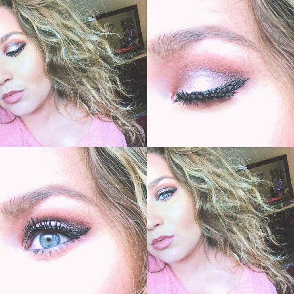 cassieseek's tweet photo. Makeup was on POINT today y'all! http://t.co/zkElJbq1io