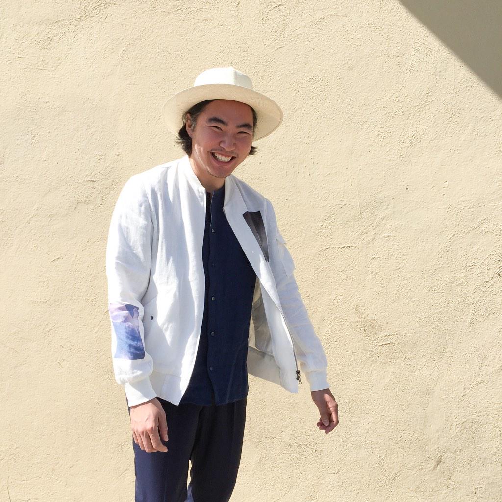 MAASandStacks's tweet photo. guest look w/ @Jeffersonch3ng | #sasquatchfabrix #nomatextiledesign #robertgeller #nonnative http://t.co/icpmEiffuS