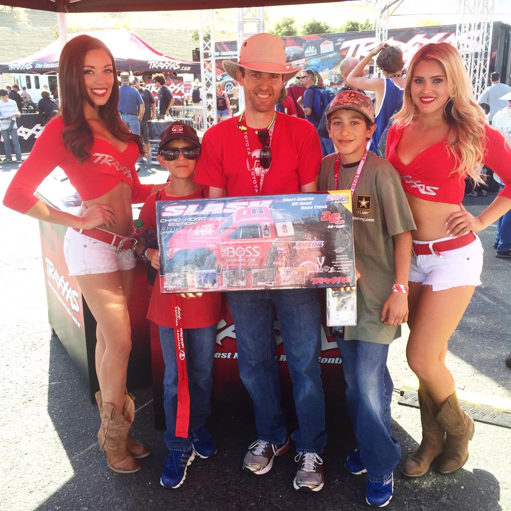 TraxxasRacing's tweet photo. Congrats to our giveaway winner Tristan Howell and family. He now has a brand new #Traxxas Slash! #MyFirstTraxxas http://t.co/Dxu5OaPbnp