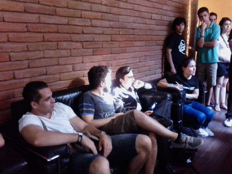 The #childwoods team took part on <a href="/ComboCaster/">Combo Caster</a>'s Injustice tournament!
We all got rekt... D:
#centralcomics