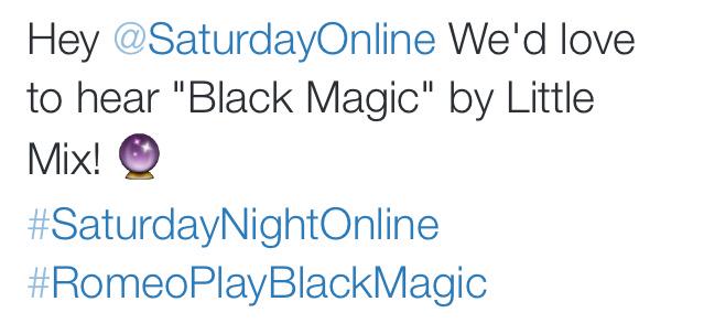 LM_LatinFamily's tweet photo. Si todos twitteamos, Black Magic podría ser reproducida en 142 radios alrededor de USA!

#MTVHottest Little Mix http://t.co/pqEHp6Soqr
