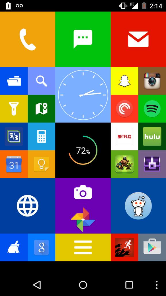 1SecAndroid's tweet image. WP Launcher - #Free version #Android #Launcher that emulates a #Windows phone. (play.google.com/store/apps/det…) #AndroidApps