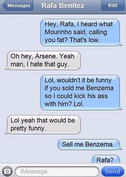 FootballFunnys's tweet photo. Rafa? http://t.co/qZOYJIXH2y