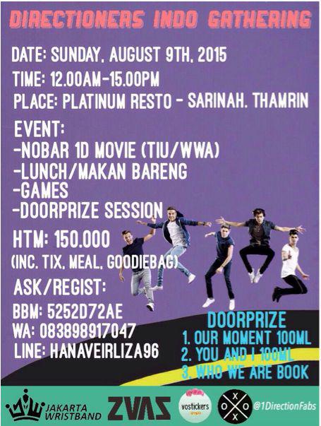 Ayo Directioners ikut acara nobar This Is Us yg di selengarakan <a href="/1Direction_IDN/">This Is Us</a> tgl 31 Agustus di XXI Plaza Indonesia