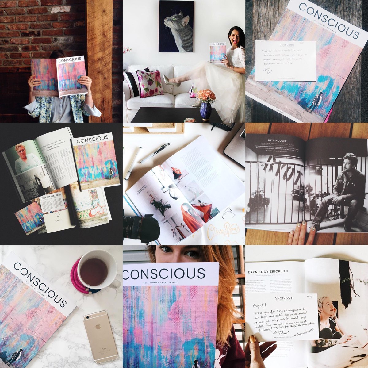 cmagazine's tweet photo. Celebrating #ConsciousIssue03 from coast to coast. Thank you to our subscribers for being part of our community. http://t.co/QzBHZNwR0g