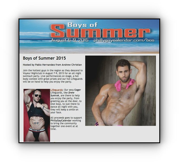 1 wk away from #bos2015 w/ sexy @BillySantoroXXX @PhillyGayCalen @huntervancexxx @BrendonScottXXX @GarrettCooperX