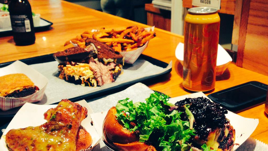 Best beer. Best BBQ. But, more importantly: BEST people. <a href="/TreeHouseBrewCo/">Tree House Brewing Co.🍺</a> <a href="/btsmokehouse/">B.T.'s Smokehouse 🟦</a>