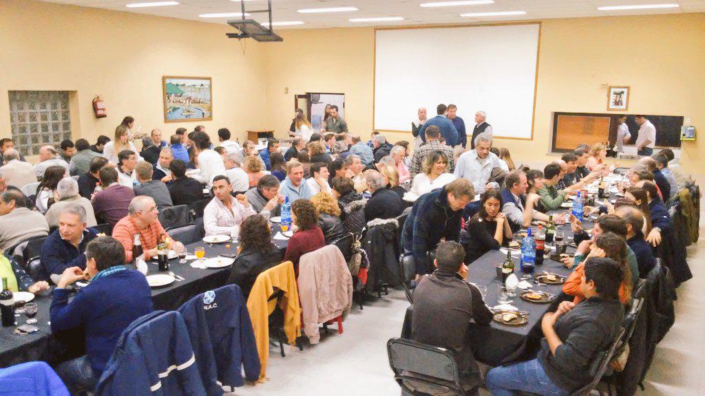 Cena del Festival aéreo #SantaRosaVuela2015