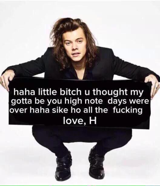 harrytexts's tweet photo. bYE http://t.co/wTDOL4qHH8