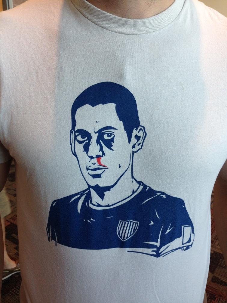 ballardbbq's tweet photo. Dempsey doodle it's about to get real!! GO SOUNDERS!! #SEAvVAN http://t.co/4SnMzpHjZe