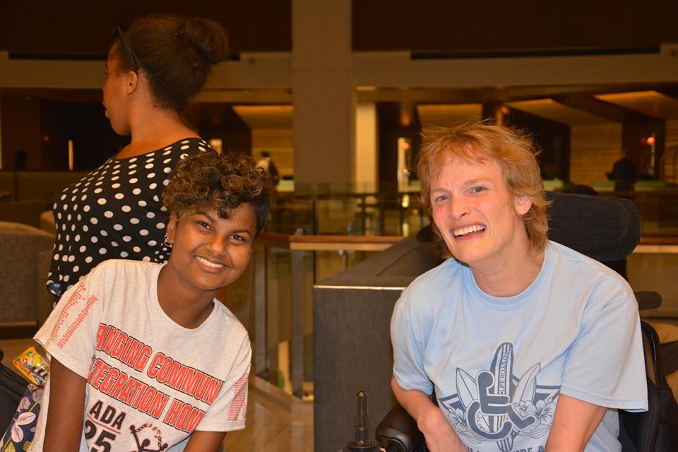 CIvyKennedy's tweet photo. networking @ #NILC2015 #ADA25 SoManyYoungPplThere #GenerationADA will KeepTheADAStrong! #disabilities @ADAPTerPriya http://t.co/dNg1yiYeWV