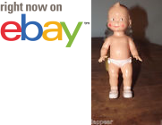 lappear_ebay's tweet image. ♡⌂ #Vintage 9" Squeaky Rubber Rosy Cheek Baby Boy #Doll With Molded Hair U611 ebay.to/1LX0fWi