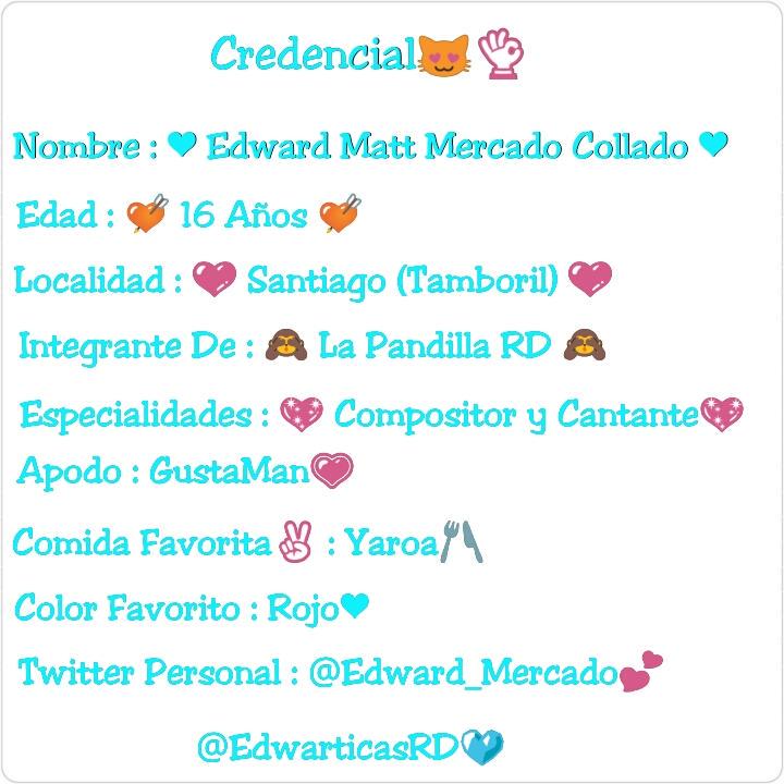 EdwarticasRD's tweet photo. @edward_mercado Tu Eres E Único Que Me Inspiras Para Hacerte Esto🙈😻😻
Te Amo Muñeco💘💜
-LoryLiranzo❤ http://t.co/T10YFFUXgD