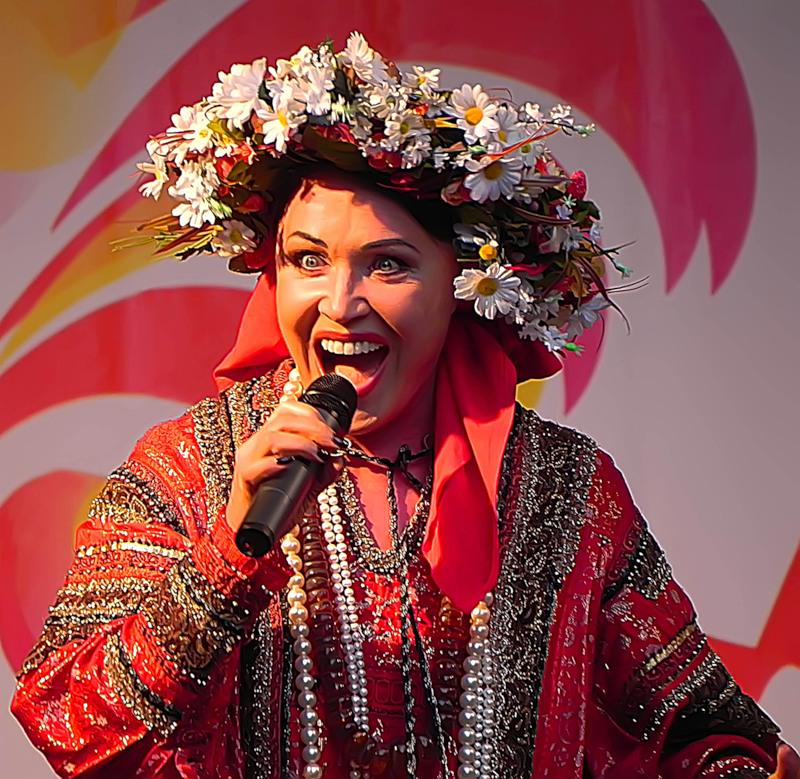 Фото российских звезд эстрады. Концерт надежды Бабкиной.