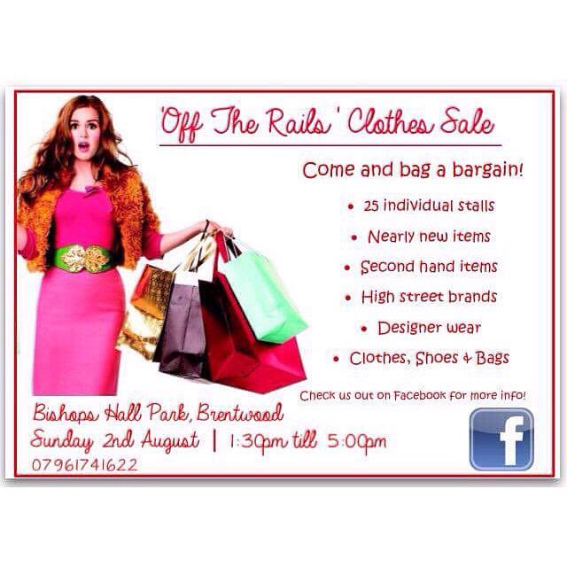 Come on down this afternoon for some retail therapy and guaranteed bargains!! #offtherails 💍👙👗👠👒👛👖 RT