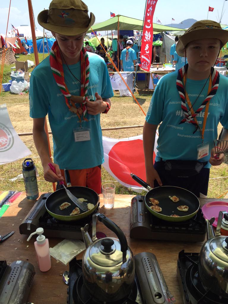 wsjni_2019's tweet photo. We say potato, you say Bread! Potato... #cultureday #wsj2015 #SaffronTheDuck http://t.co/qQUmckxkcl