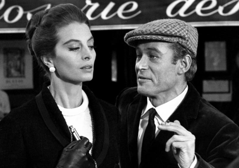 Capucine and Peter O\Toole on the set of WHAT\S NEW, PUSSYCAT? 1965.  Happy birthday Mr. O\Toole. 