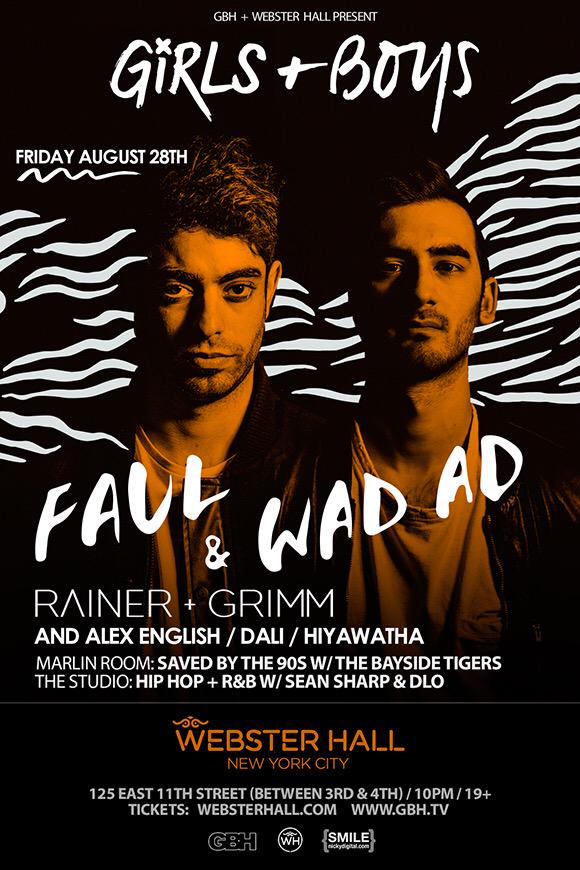 NightLife_Fever's tweet image. On Friday @GirlsnBoysNYC Presents @doctorpcircus, @FelixJaehn, @BangOnNYC #ElementsNYC &amp;amp; @FaulMusic at @WebsterHall