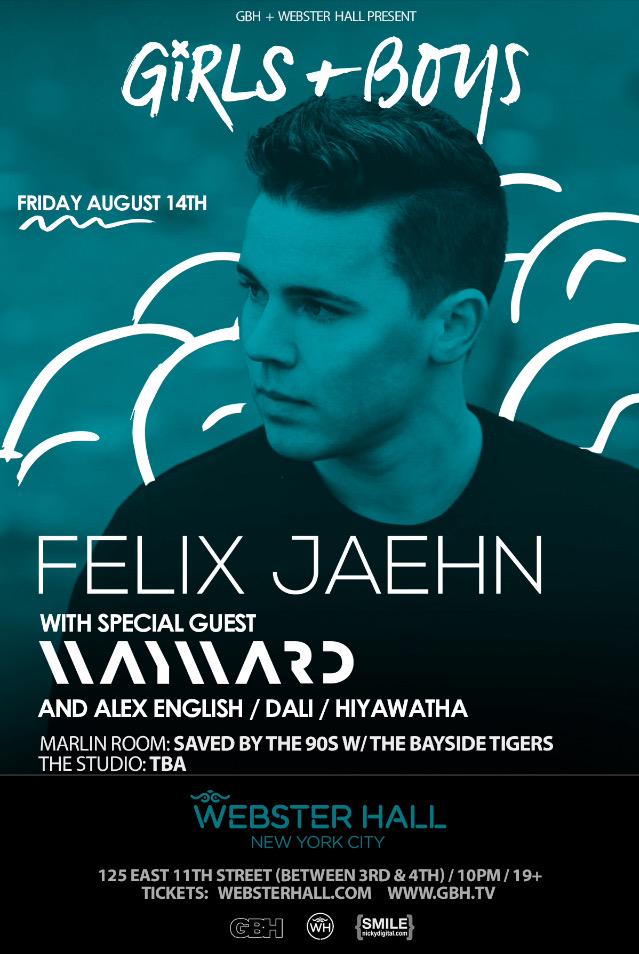 NightLife_Fever's tweet image. On Friday @GirlsnBoysNYC Presents @doctorpcircus, @FelixJaehn, @BangOnNYC #ElementsNYC &amp;amp; @FaulMusic at @WebsterHall