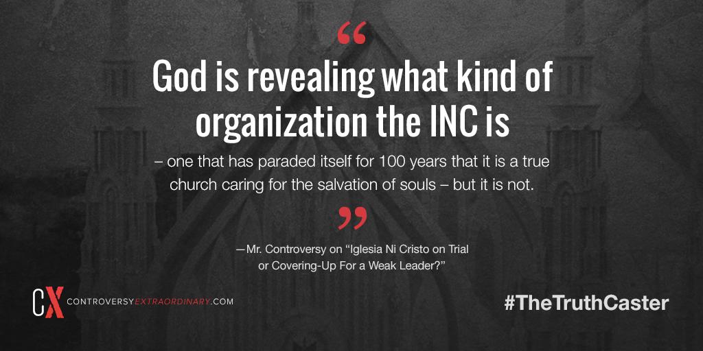 MrControversyX's tweet photo. Learn what the Bible says about the Iglesia ni Cristo as an organization: http://t.co/wKSg6zXjhQ

#TheTruthCaster http://t.co/kFmHO0oaHX