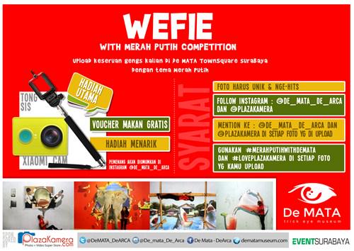eventsurabaya's tweet photo. Wefie with merah Putih Competition | Periode : 1 – 31 Agustus 2015 | Info Klik: http://t.co/0FUYDxbWWE http://t.co/pEEaI2rxNg