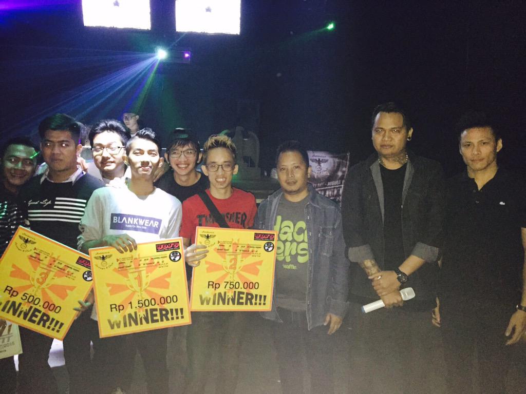 Congratz for the Winners <a href="/DINEROS_/">DINEROS MANAGEMENT</a> DJ Hunt 2015 at <a href="/SoldatenLounge/">SOLDATEN Lounge&Bar</a>: 
1st @danGumelar - 2nd @flame_goldwyn &amp; 3rd IDUY