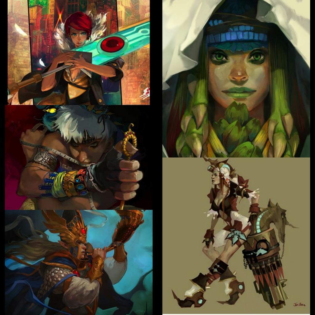 theCanword's tweet photo. Jen Zee is an illustrator and concept artist for the gaming industry &amp; art director @ Supergiant Games #art #gaming http://t.co/uwVBMVILY7
