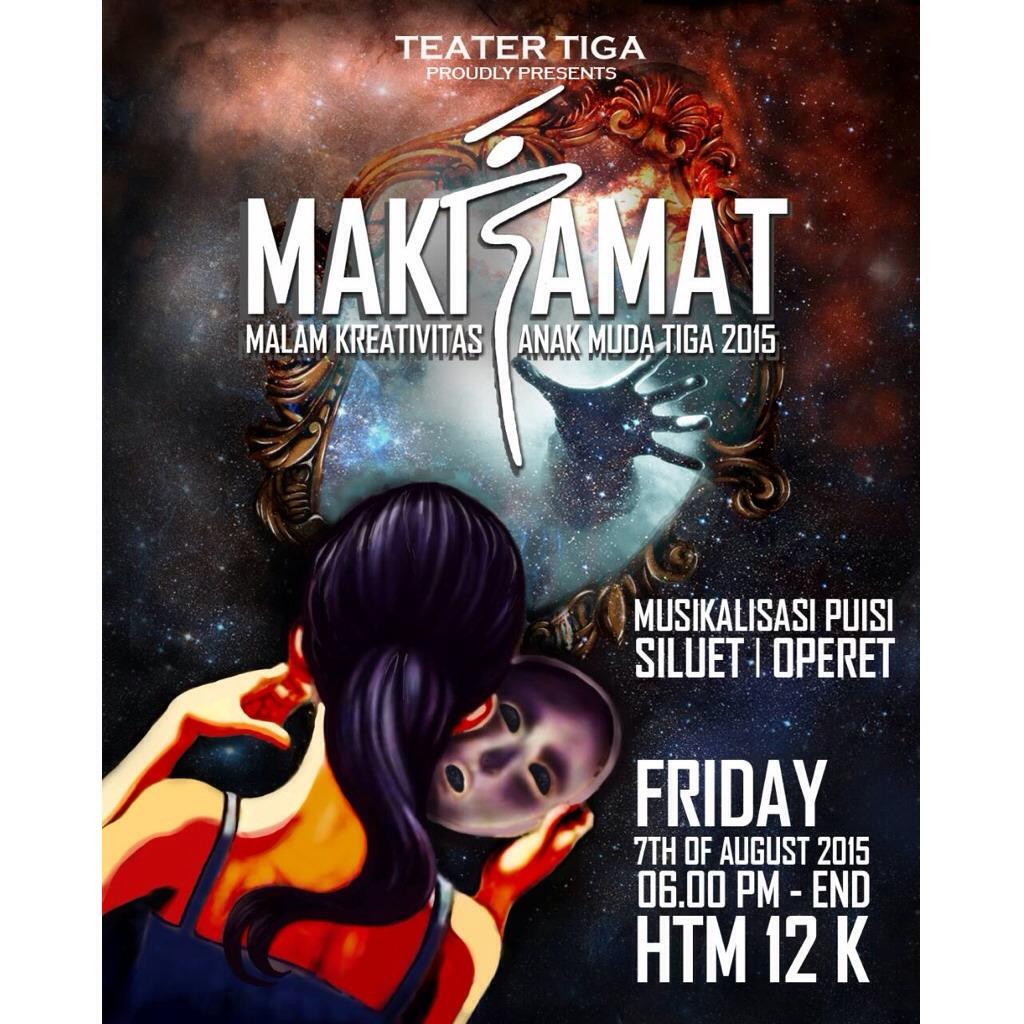 yuk dateng bro dan sist, yg jomblo siapa tau ktemu jodoh, yg pcaran siapa tau tambah lengket :D tmpatnya di trisma ya