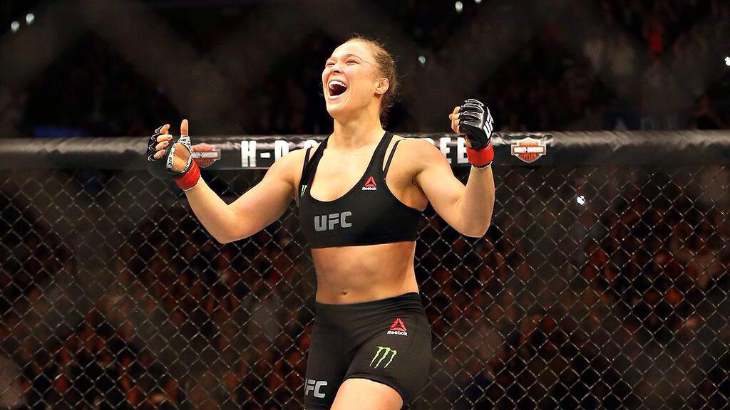 Video: Ronda Rousey knocks out Bethe Correia 34 seconds into the first roun...