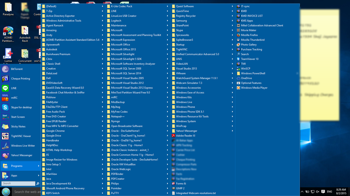 rtkwt's tweet image. @Windows swarry buddy, had to go for #ClassicShell in #Windows10. You see am NOT a swipe freak