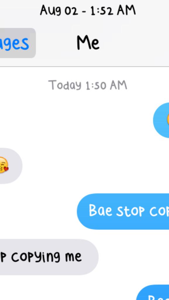 the_jalenmc's tweet image. Love talking to bae 😘💕 #IAmMyOwnGoals