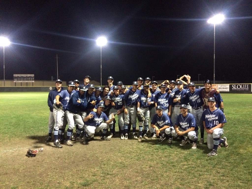 nbpearlbaseball's tweet photo. Player of the Game: Team of the Day! #poonbeach 2 extra inning come from behind Wins #survive&amp;advance http://t.co/lKLXanKIAZ