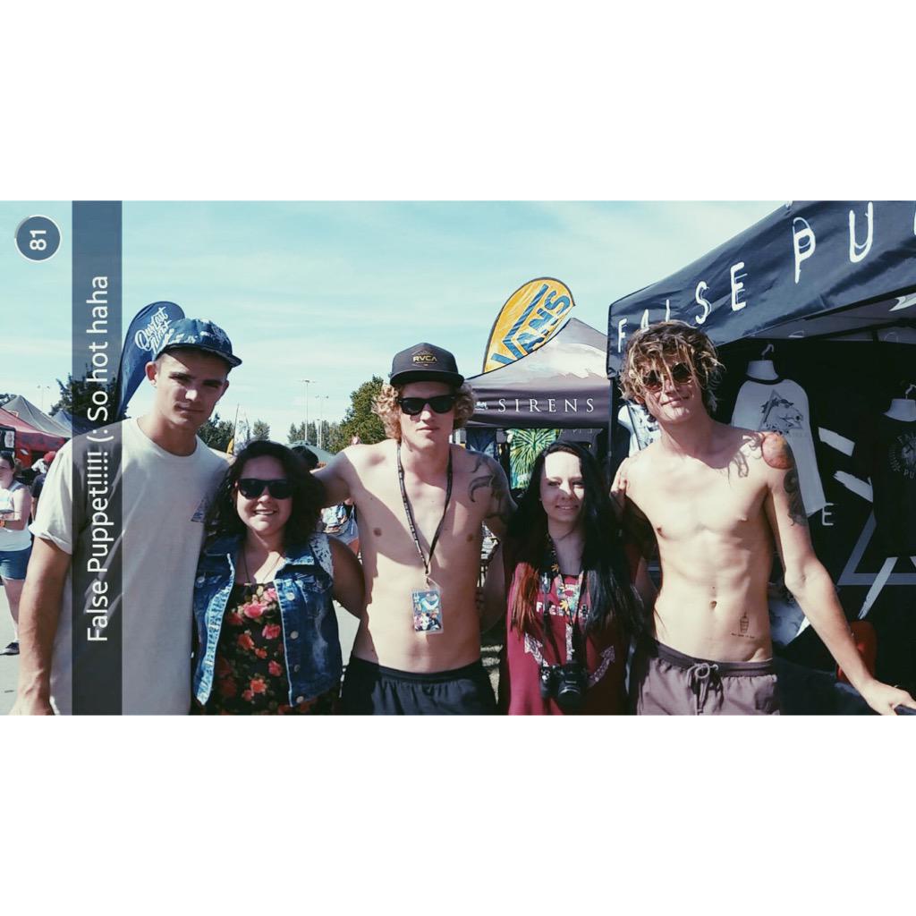 dance_bailee's tweet photo. Got introduced to @FalsePuppetBand today and they are amazing!! Go check them out 💖👌🏼😍
#FalsePuppet #warpedtour2015 http://t.co/2uTdkdfb4O