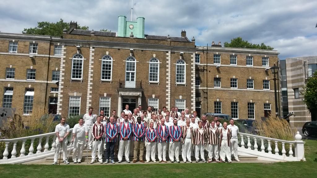H4HCricketteam's tweet photo. Great game again @HACCricket !! Thank you for hosting us! 1 all now bring on next year! @H4H_SR @englandcricket http://t.co/z56BOxIBjz