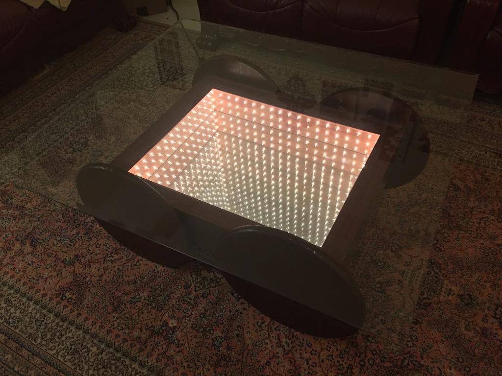 binnygill's tweet image. Finally got done. I call it the 'Infinity' #infinitytable