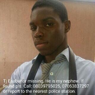 Gidi_Traffic's tweet image. "@priscillaileoba: @Gidi_Traffic Please Help Find TJ. #GIDITRAFFIC PLS RETWEET @Gidi_Traffic