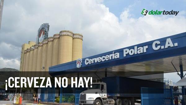 DolarToday's tweet photo. ¡VENEZUELA SE CAE A PEDAZOS! Planta de Polar paraliza operaciones este lunes por f... -► https://t.co/s591S6yY4E http://t.co/3yLZvGzno2