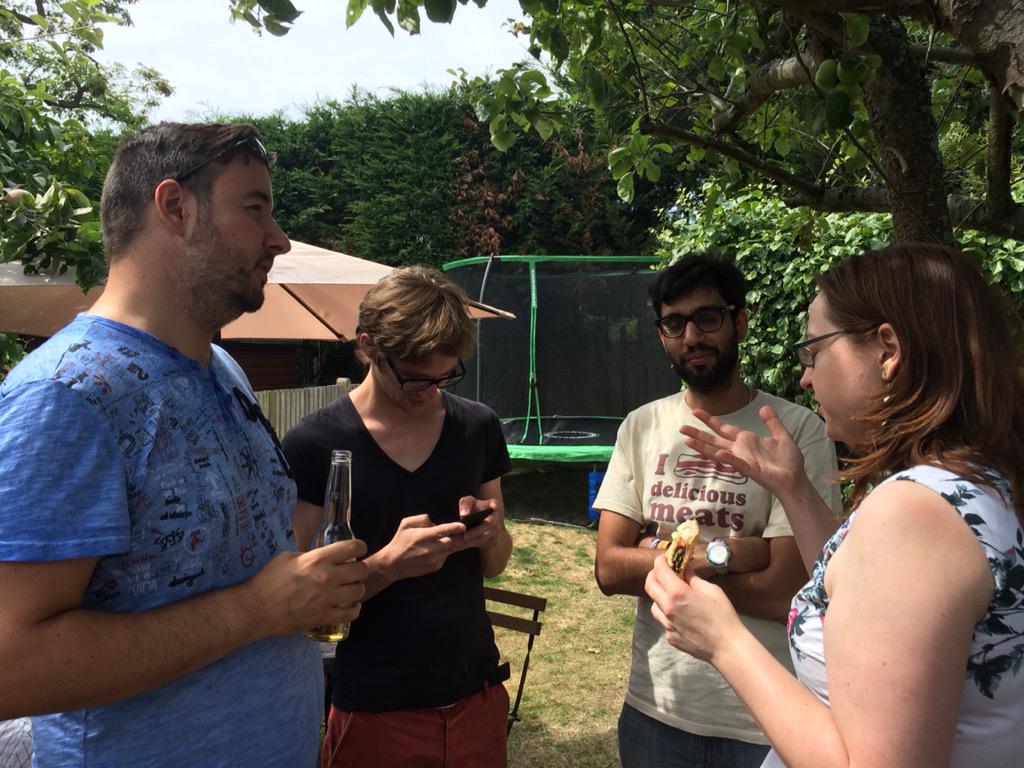 sandromancuso's tweet image. More photos from @codurance BBQ. Nice to meet all families and friends.