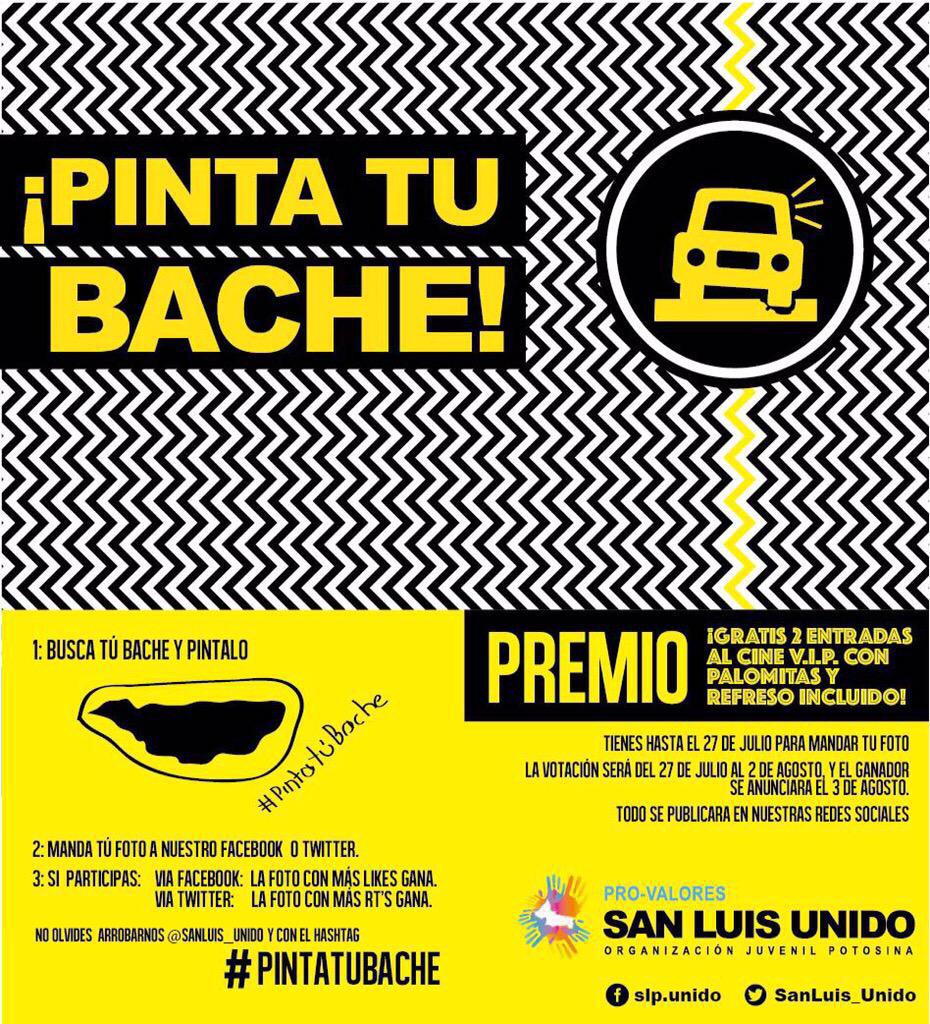 Bela_MT's tweet photo. Mañana dan premio a #PintaTuBache #SLP http://t.co/vBmdZR11kQ